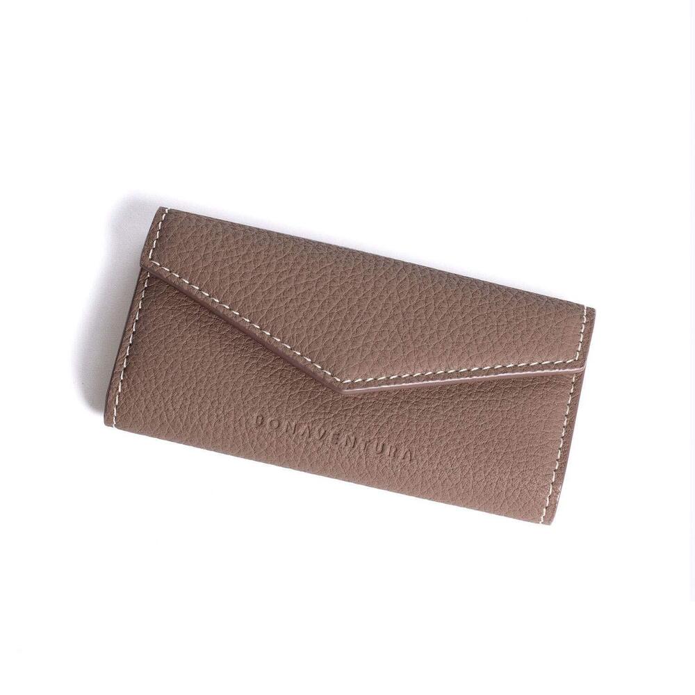 6163 Slim Key Case [Etoupe & Yellow] BKCT1-ETYE